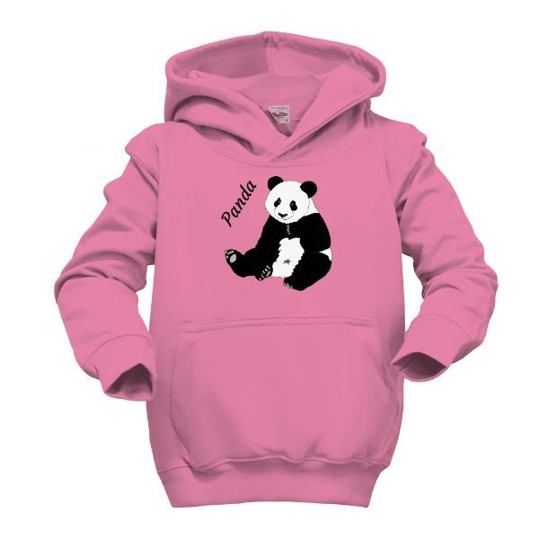 Dětská mikina s kapucí s potiskem Dětská mikina Panda