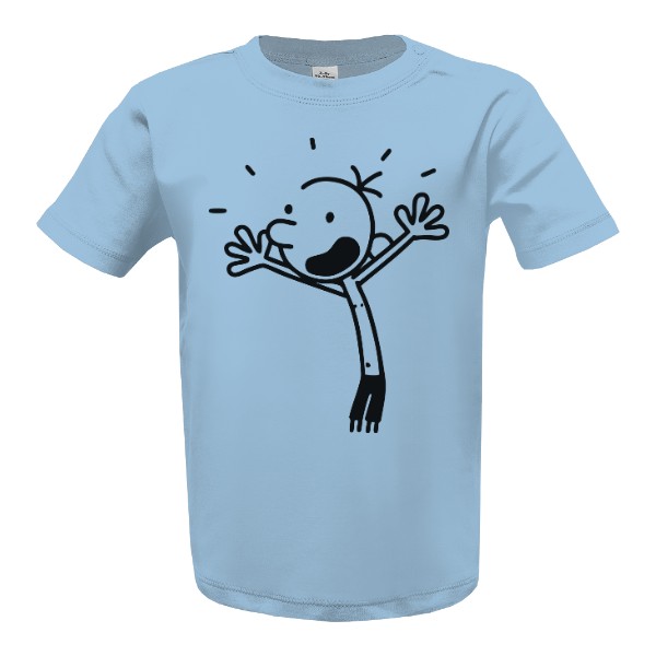 Tričko s potiskem Greg Heffley