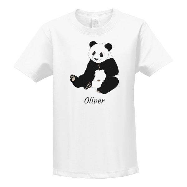 T-shirt Kids T-shirt - christmas panda